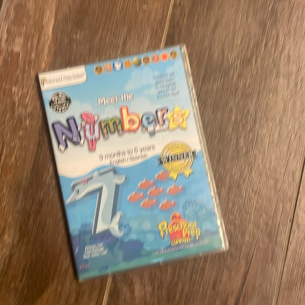 Preschool prep meet the numbers dvd
